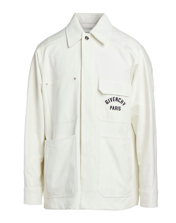 ジバンシー メンズ アウター ジャケット・ブルゾン デニムブルゾン GIVENCHY White ホワイト｜ReVida 店