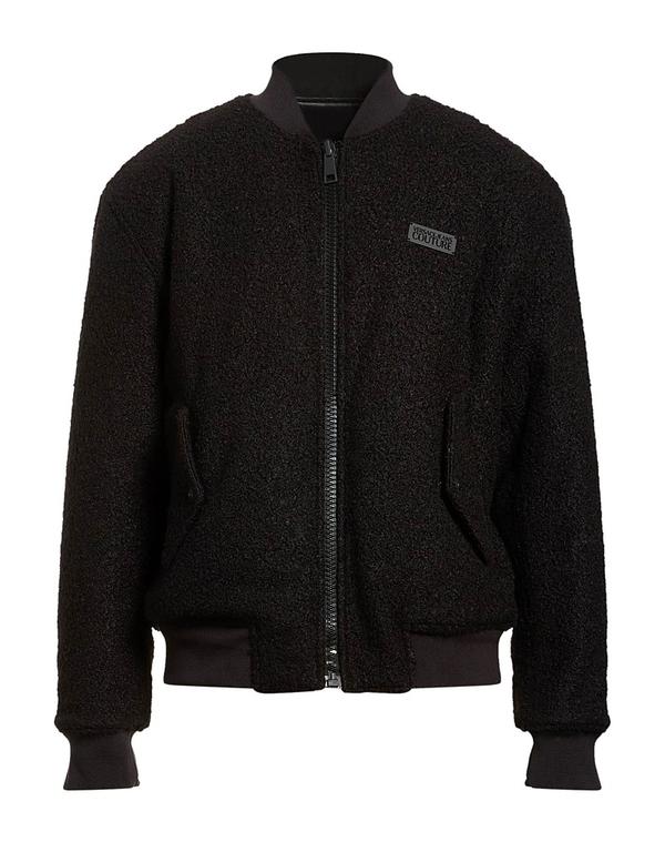ヴェルサーチ メンズ アウター ジャケット・ブルゾン VERSACE JEANS COUTURE Black ブラック｜ReVida 店