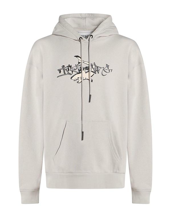 アイスバーグ メンズ アウター パーカー・スウェット ICEBERG Light Gray グレー|ReVida 店