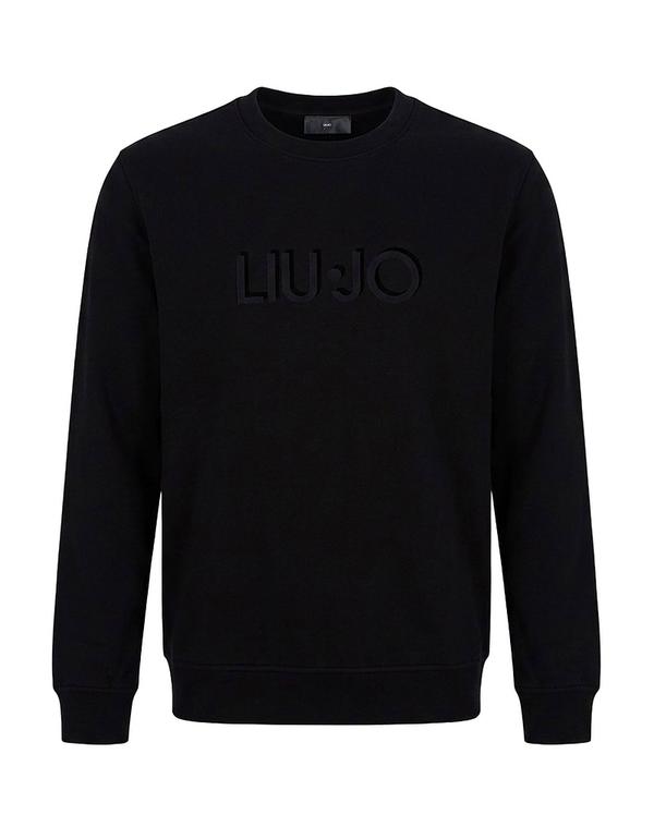 リュージョマン メンズ アウター パーカー・スウェット LIU JO MAN Black ブラック|ReVida 店