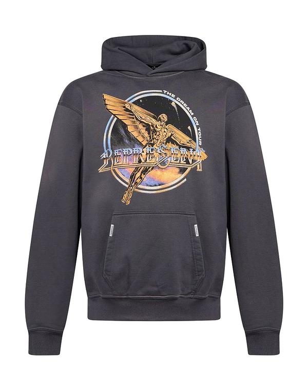リプレゼント メンズ アウター パーカー・スウェット REPRESENT Charcoal チャコール|ReVida 店