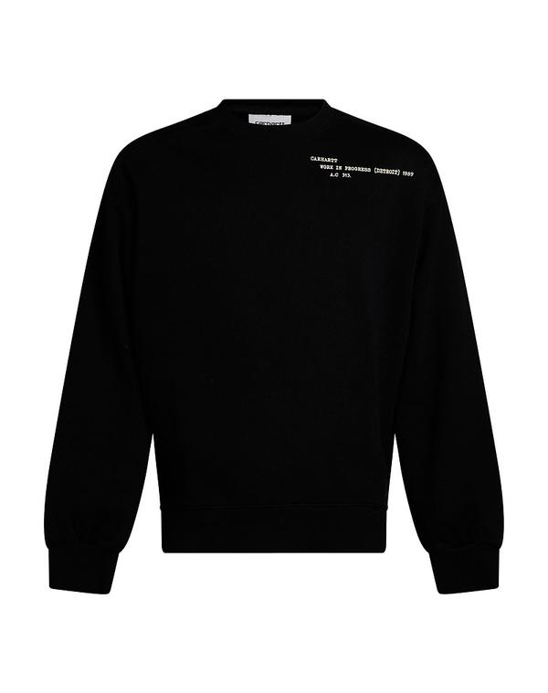 カーハート メンズ アウター パーカー・スウェット CARHARTT Black ブラック|ReVida 店