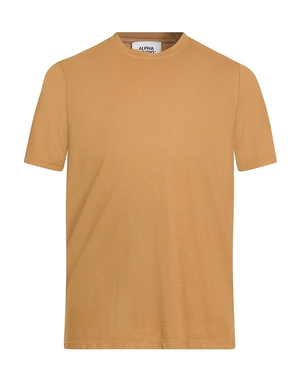 アルファス テューディオ メンズ トップス Tシャツ ALPHA STUDIO Camel キャメル｜ReVida 店