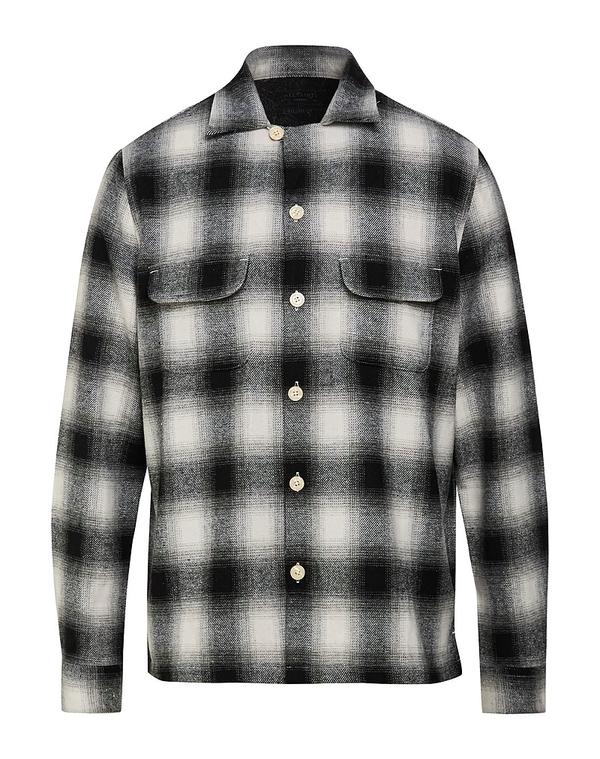 オールセインツ メンズ トップス シャツ ALLSAINTS Black ブラック｜ReVida 店