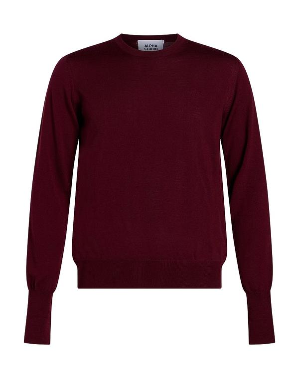 アルファス テューディオ メンズ トップス シャツ プルオーバー ALPHA STUDIO Bordeaux|ReVida 店