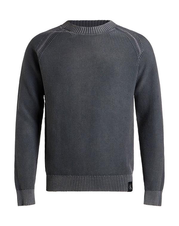 カルバンクライン メンズ トップス シャツ プルオーバー CALVIN KLEIN JEANS Gray グレー｜ReVida 店