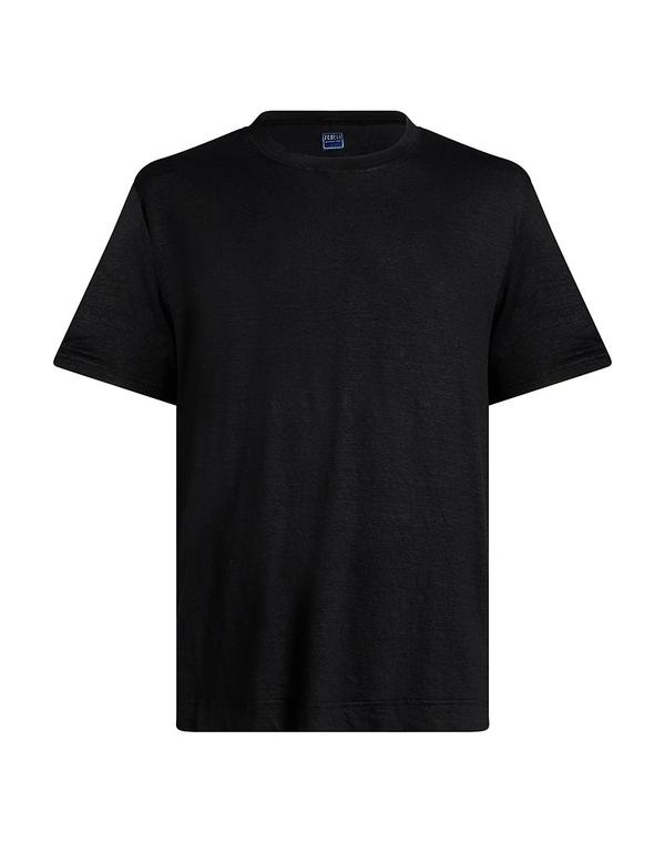 フェデーリ メンズ トップス Tシャツ FEDELI Black ブラック｜ReVida 店