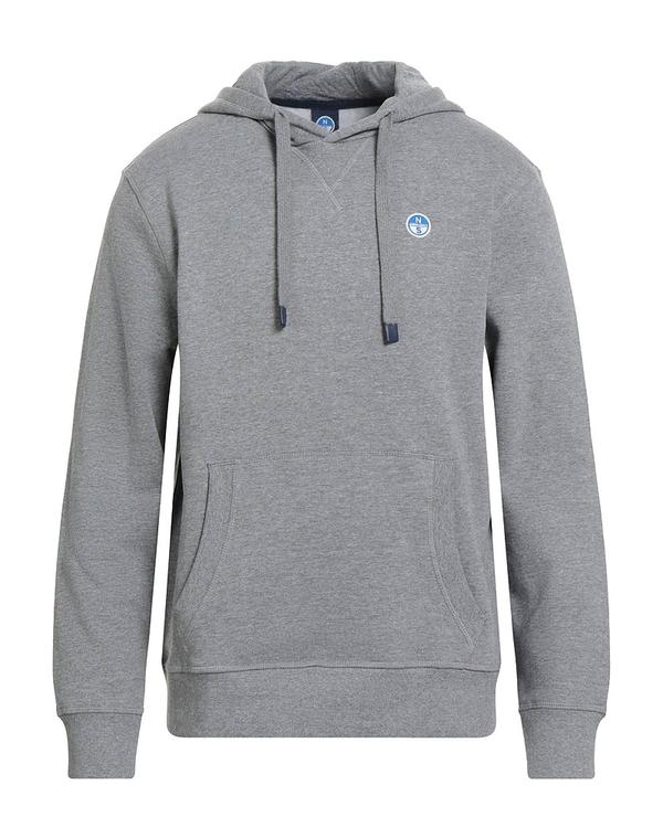 ノースセール メンズ アウター パーカー・スウェット NORTH SAILS Gray グレー｜ReVida 店