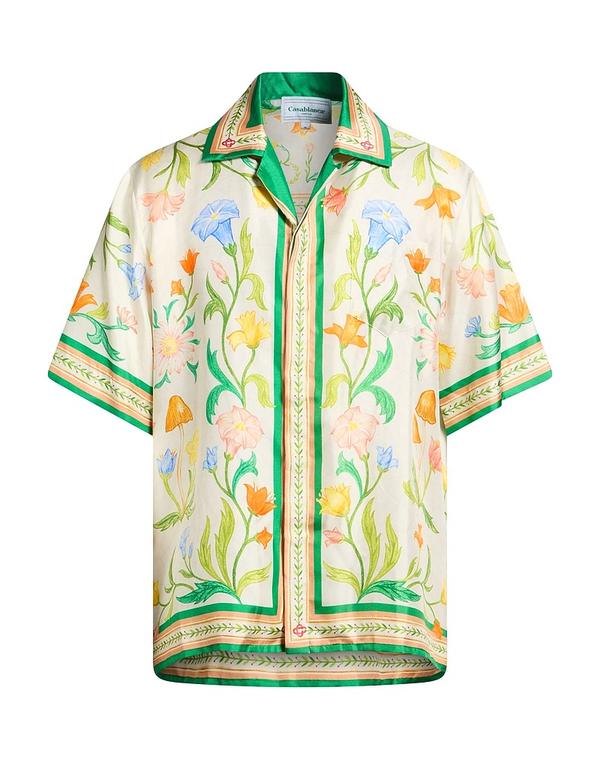 カサブランカ メンズ トップス シャツ CASABLANCA Green グリーン｜ReVida 店