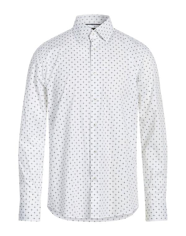 ボス メンズ トップス シャツ BOSS White ホワイト|ReVida 店