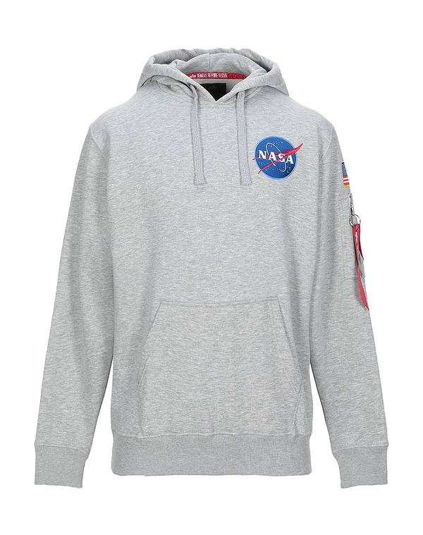 アルファインダストリーズ メンズ アウター パーカー・スウェット ALPHA INDUSTRIES Gray グレー｜ReVida 店