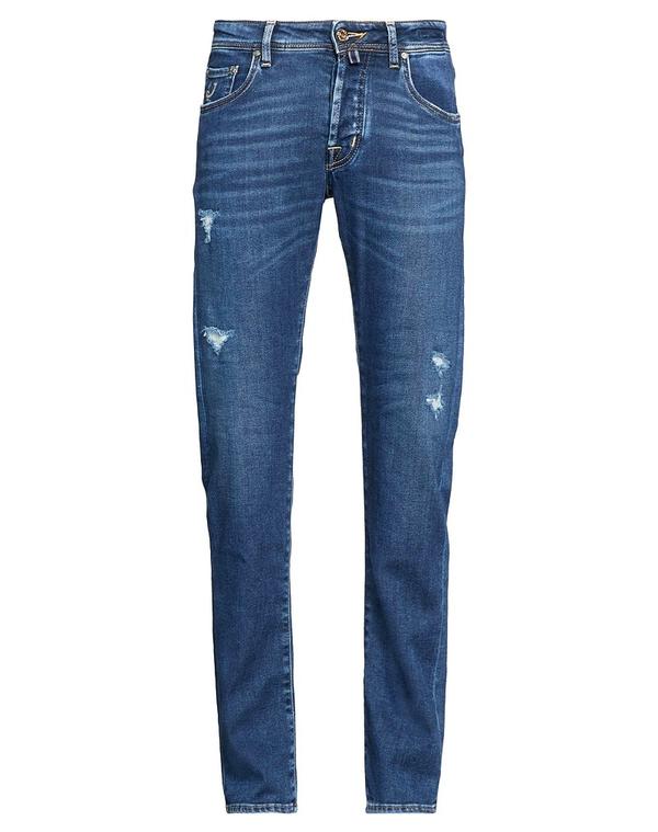 ヤコブ コーエン メンズ ボトムス デニムパンツ ジーンズ JACOB COH Ё N Blue ブルー|ReVida 店