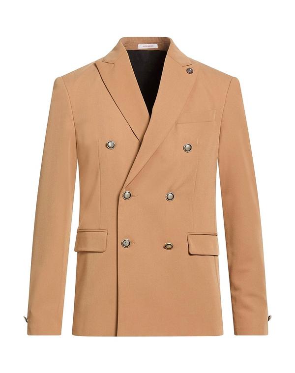 オフィシナ 36 メンズ アウター ジャケット・ブルゾン テーラードジャケット OFFICINA 36 Camel キャメル｜ReVida 店