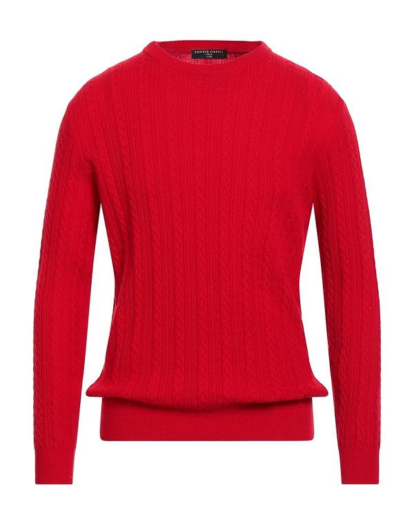 ダニエル フィエゾリ メンズ トップス シャツ プルオーバー DANIELE FIESOLI Red レッド|ReVida 店