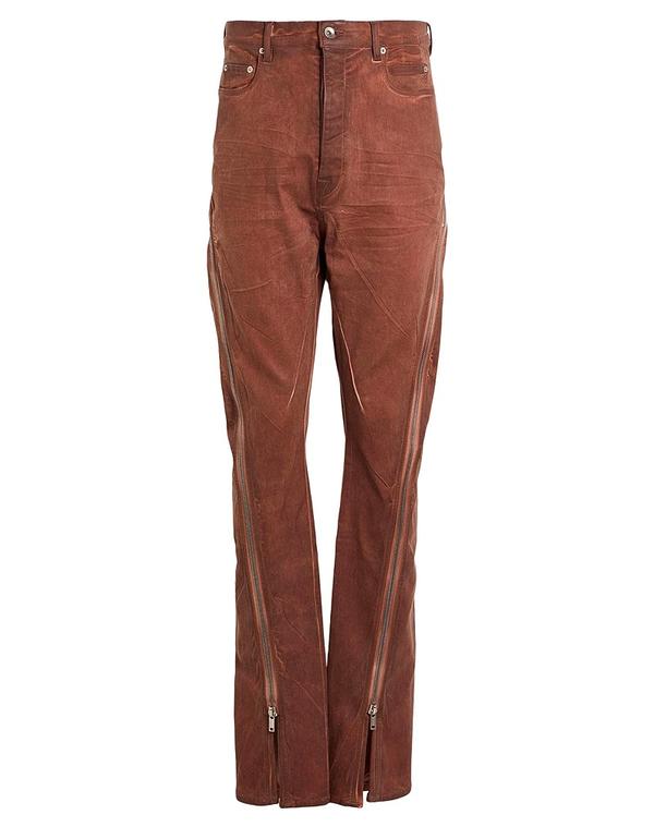 ダークシャドウ バイ リックオウエンス メンズ ボトムス デニムパンツ ジーンズ DRKSHDW by RICK OWENS Brown ブラウン|ReVida 店