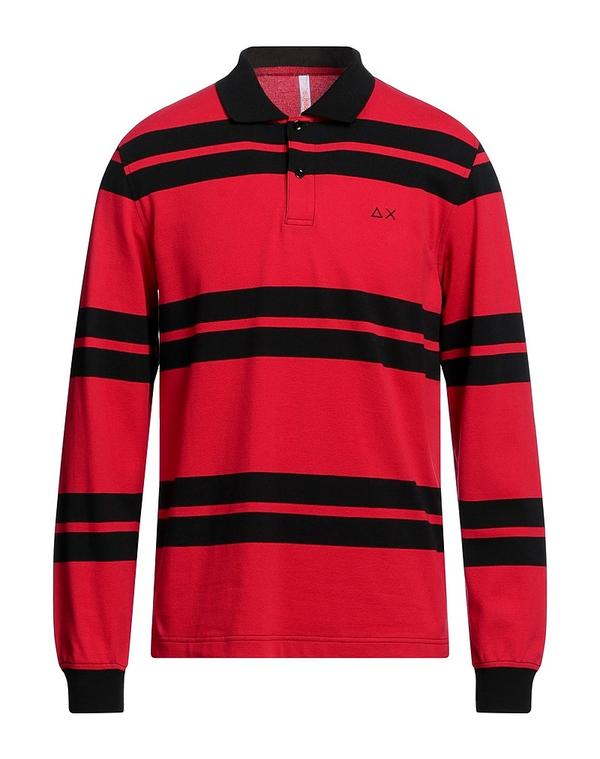 サンシックスティーエイト メンズ トップス ポロシャツ SUN 68 Red レッド|ReVida 店