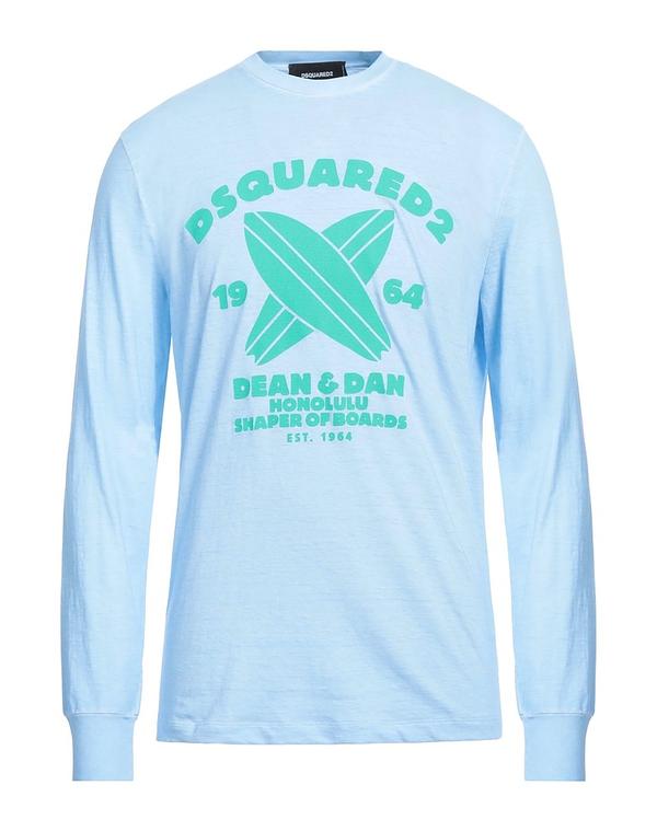 ディースクエアード メンズ トップス Tシャツ DSQUARED2 Ｔシャツ Sky Blue ブルー