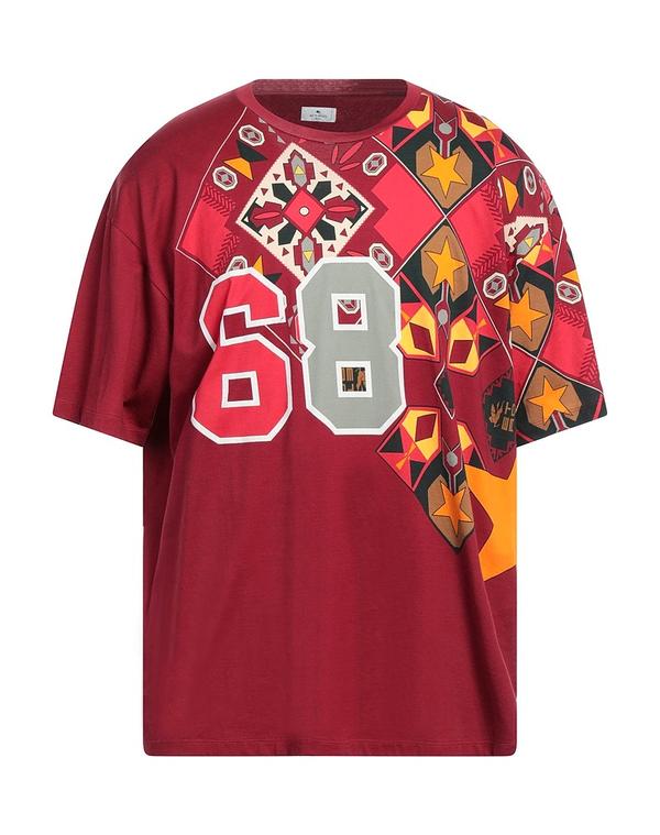 エトロ メンズ トップス Tシャツ ETRO Tシャツ Bordeaux