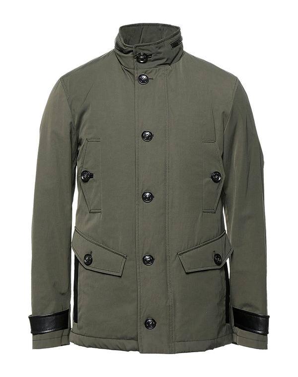 トラサルディ メンズ アウター ジャケット・ブルゾン TRUSSARDI ブルゾン Military Green グリーン