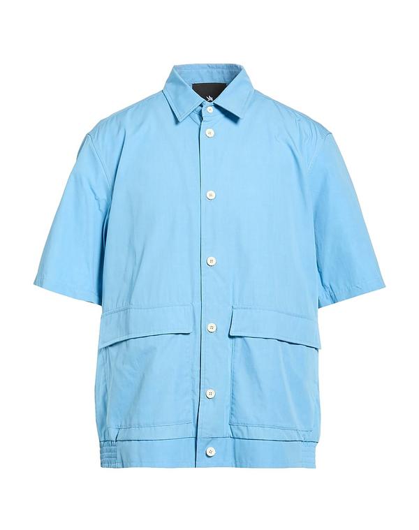スピワック メンズ トップス シャツ SPIEWAK Azure Blue ブルー｜ReVida 店