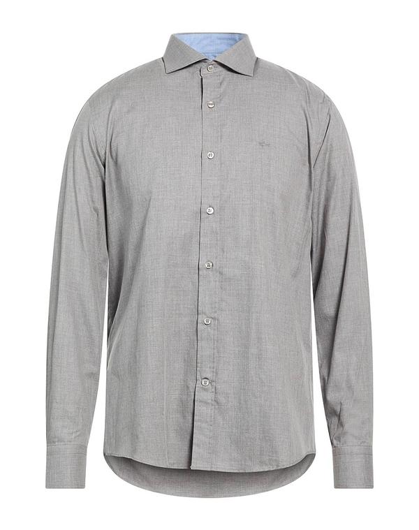 ポールアンドシャーク メンズ トップス シャツ PAUL & SHARK Gray グレー|ReVida 店