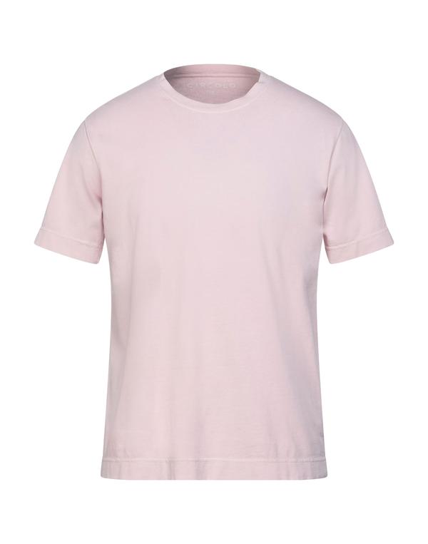 チルコロ 1901 メンズ トップス Tシャツ CIRCOLO 1901 T Light Pink ピンク｜ReVida 店