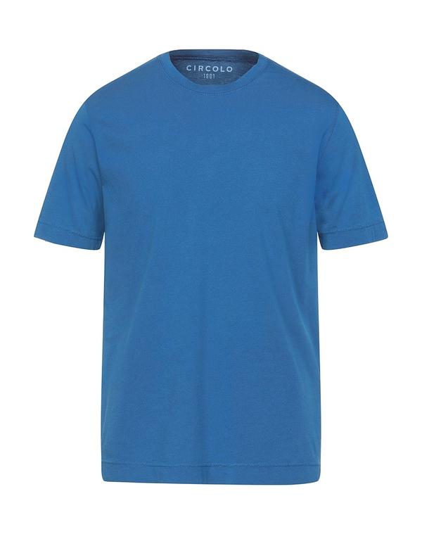 チルコロ 1901 メンズ トップス Tシャツ CIRCOLO 1901 T Blue ブルー|ReVida 店