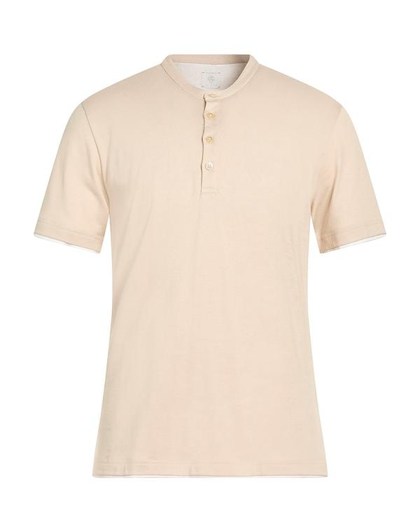 イレブンティ メンズ トップス Tシャツ ELEVENTY Beige ベージュ｜ReVida 店