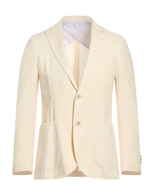 バーバティー メンズ アウター ジャケット・ブルゾン テーラードジャケット BARBAT Ivory アイボリー｜ReVida 店 42,120円