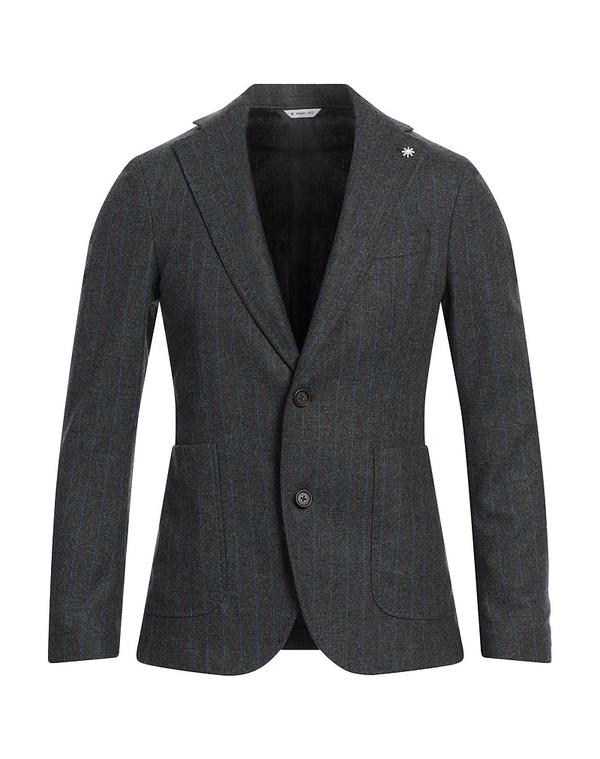 マニュエル リッツ メンズ アウター ジャケット・ブルゾン MANUEL RITZ Gray グレー｜ReVida 店 60,940円