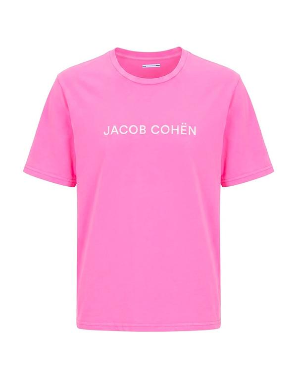 ヤコブ コーエン メンズ トップス Tシャツ JACOB COH Ё N Fuchsia フューシャ｜ReVida 店