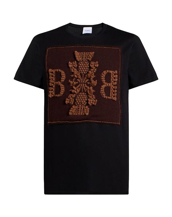 バリー メンズ トップス Tシャツ BARRIE Black ブラック｜ReVida 店