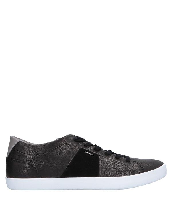 ジェオックス メンズ シューズ スニーカー GEOX Black ブラック|ReVida 店
