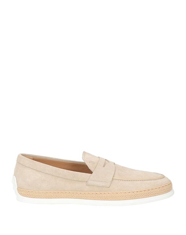 トッズ メンズ シューズ スリッポン・ローファー モカシン TOD'S Beige ベージュ｜ReVida 店