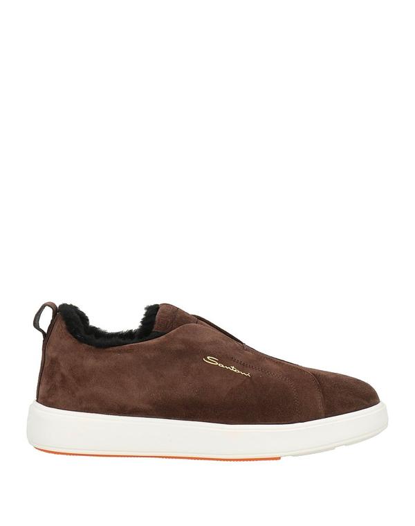 サントーニ メンズ シューズ スニーカー SANTONI Dark Brown ブラウン｜ReVida 店