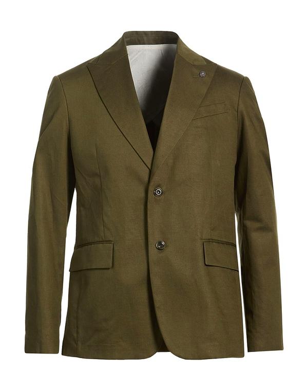 オフィシナ 36 メンズ アウター ジャケット・ブルゾン OFFICINA 36 Military Green グリーン|ReVida 店