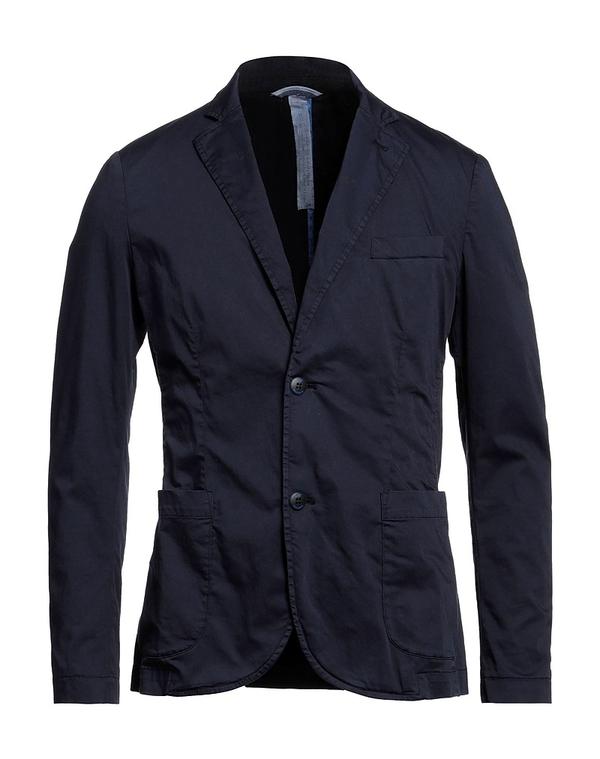 メイソンズ メンズ アウター ジャケット・ブルゾン テーラードジャケット MASON'S Midnight Blue ブルー｜ReVida 店