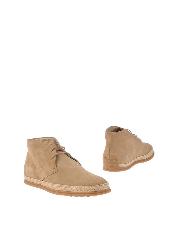 トッズ メンズ シューズ ブーツ・レインブーツ ショートブーツ TOD'S Beige ベージュ|ReVida 店