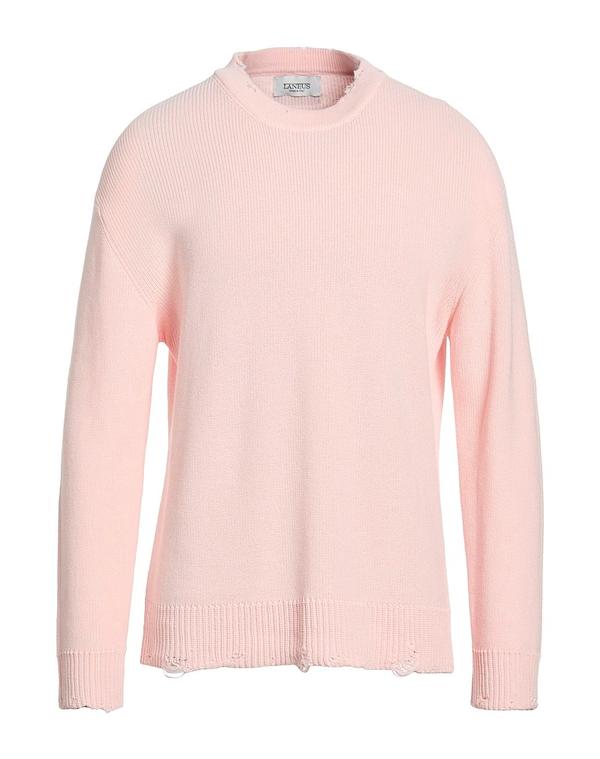 ラネウス メンズ トップス シャツ プルオーバー LANEUS Light Pink ピンク｜ReVida 店