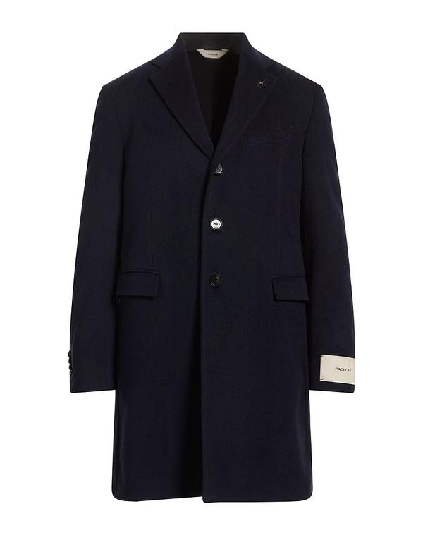 パオローニ メンズ アウター コート PAOLONI Midnight Blue ブルー｜ReVida 店