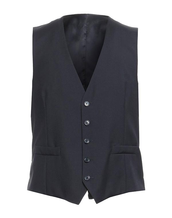 ラルディーニ メンズ トップス ベスト ジレ LARDINI Midnight Blue ブルー|ReVida 店