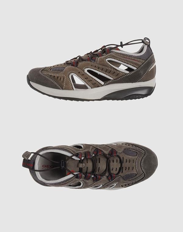 ジェオックス メンズ シューズ スニーカー GEOX Lead Gray グレー|ReVida 店
