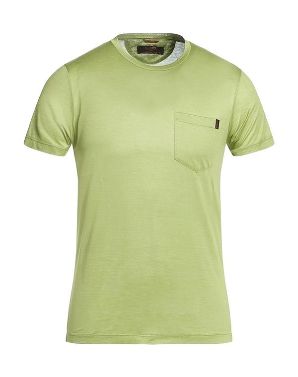 ムーレー メンズ トップス Tシャツ MOORER Sage Green グリーン｜ReVida 店