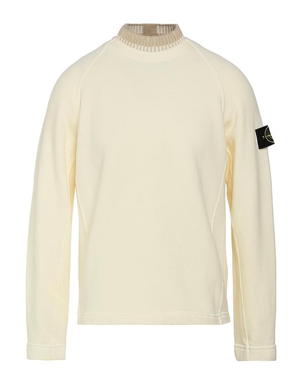 ストーンアイランド メンズ アウター パーカー・スウェット STONE ISLAND Off White オフホワイト｜ReVida 店