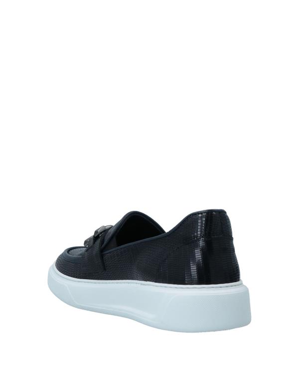 国産】 ジーオーバーニー コンティー メンズ スリッポン ローファー シューズ Loafers Navy blue 