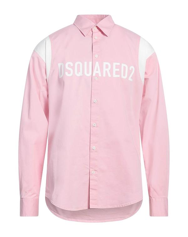 ディースクエアード メンズ トップス シャツ DSQUARED2 柄入りシャツ Pink ピンク