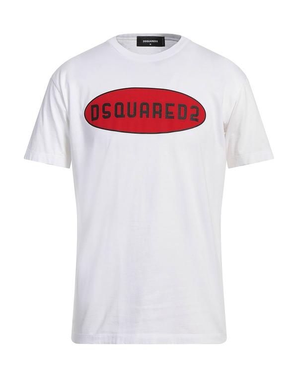 ディースクエアード メンズ トップス Tシャツ DSQUARED2 Ｔシャツ White ホワイト
