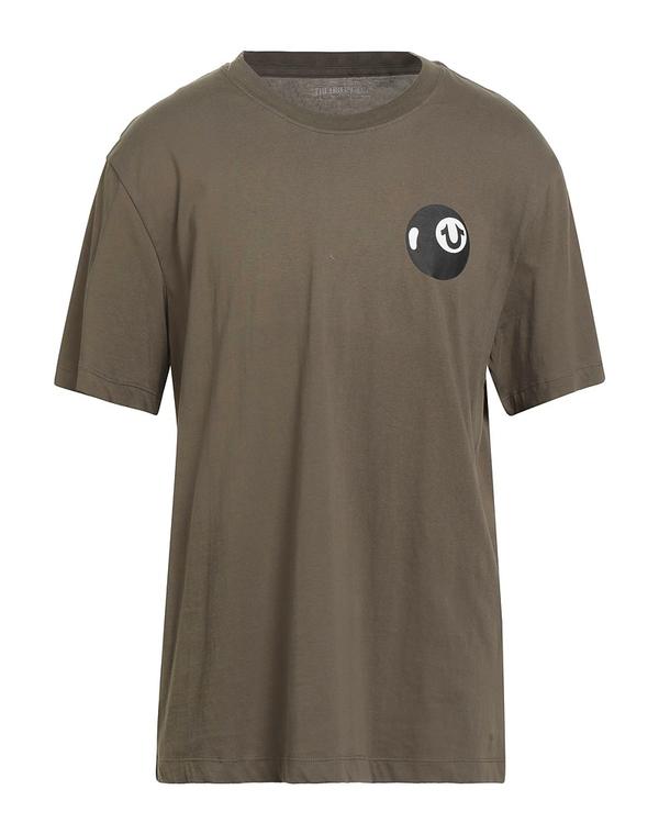 トゥルーレリジョン メンズ トップス Tシャツ TRUE RELIGION Ｔシャツ Military Green グリーン