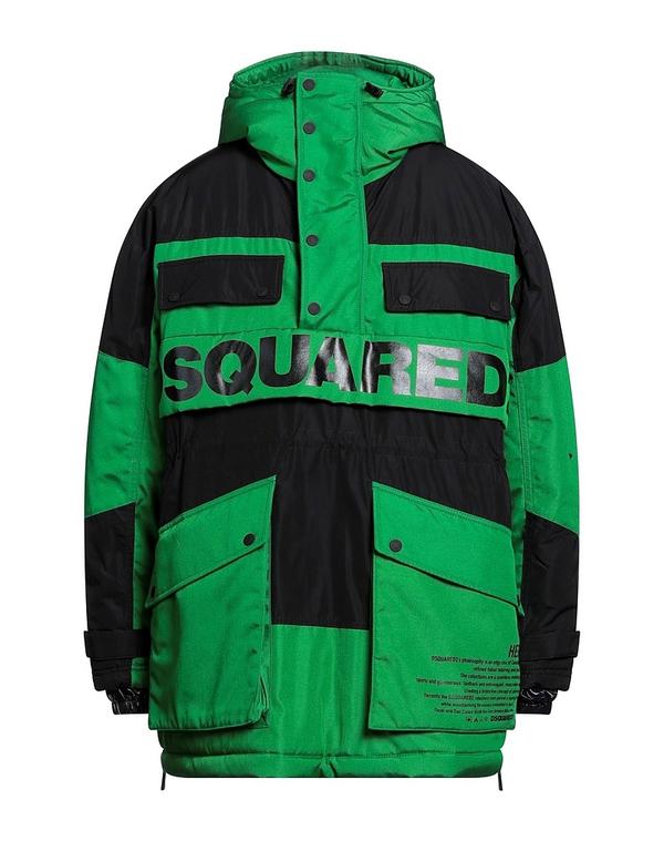 ディースクエアード メンズ アウター ジャケット・ブルゾン DSQUARED2 ブルゾン Green グリーン｜ReVida 店 47,880円