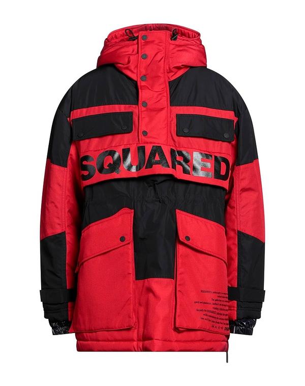 ディースクエアード メンズ アウター ジャケット・ブルゾン DSQUARED2 ブルゾン Red レッド|ReVida 店